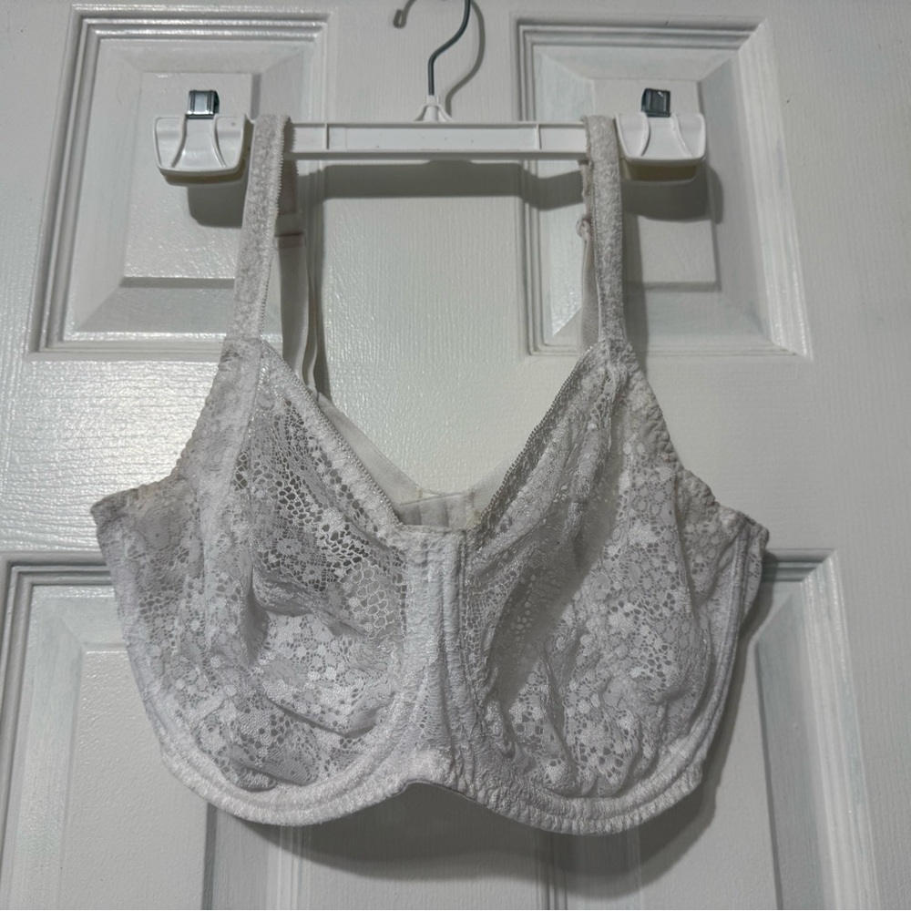 Prima Donna twist White Lace Bra